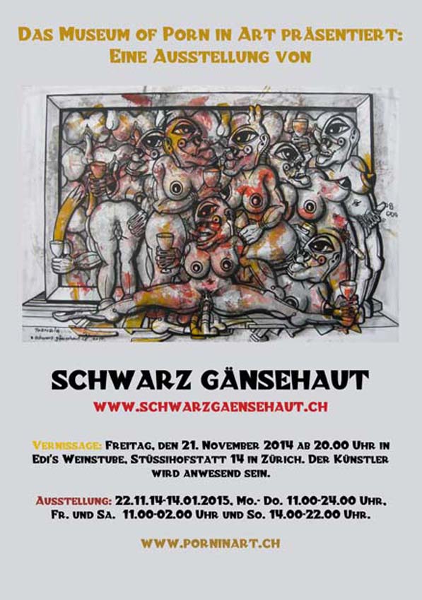 Eine Ausstellung von SCHWARZ GÄNSEHAUT