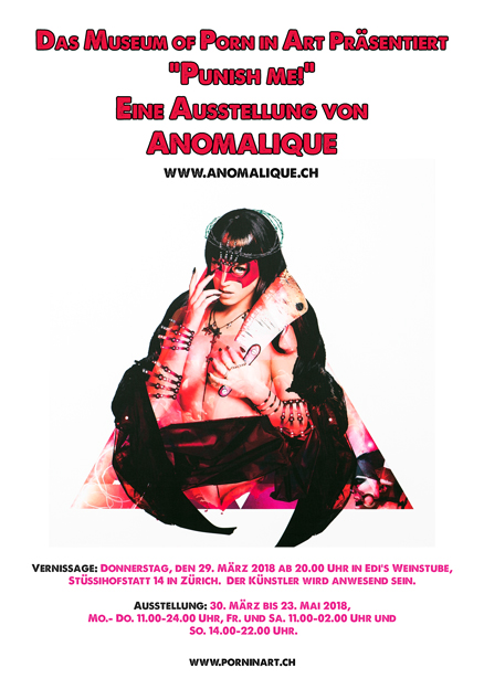 "Punish Me!" eine Ausstellung von ANOMALIQUE
