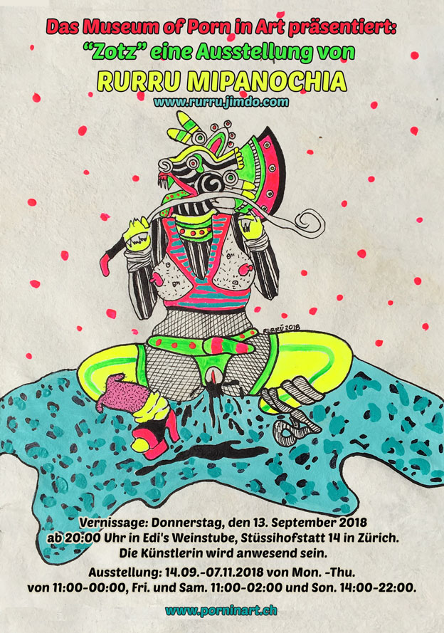 “Zotz” eine Ausstellung von RURRU MIPANOCHIA