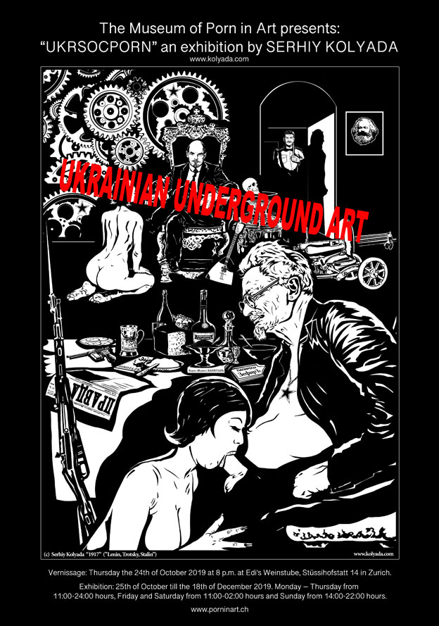 “UKRSOCPORN” an exhibition by SERHIY KOLYADA