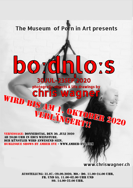 „Bodenlos“ eine Ausstellung von CHRIS WAGNER