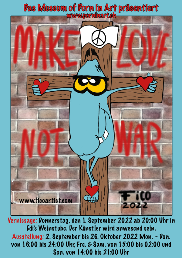 „Make Love Not War“ von FEDERICO GUERRERO